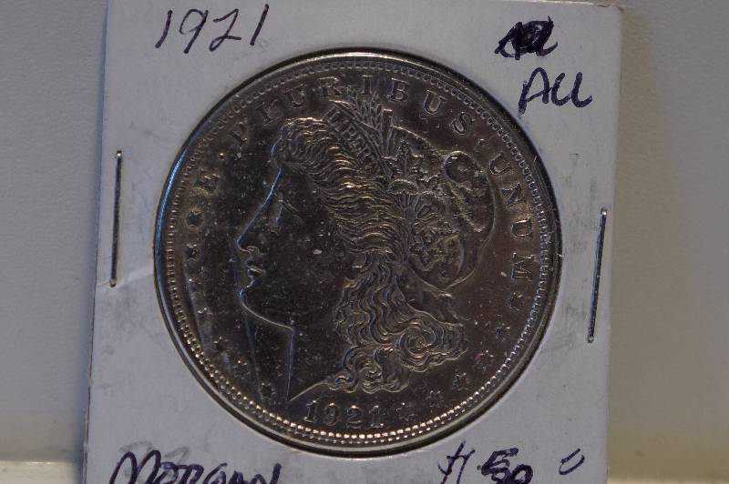 1921 Morgan Silver Dollar