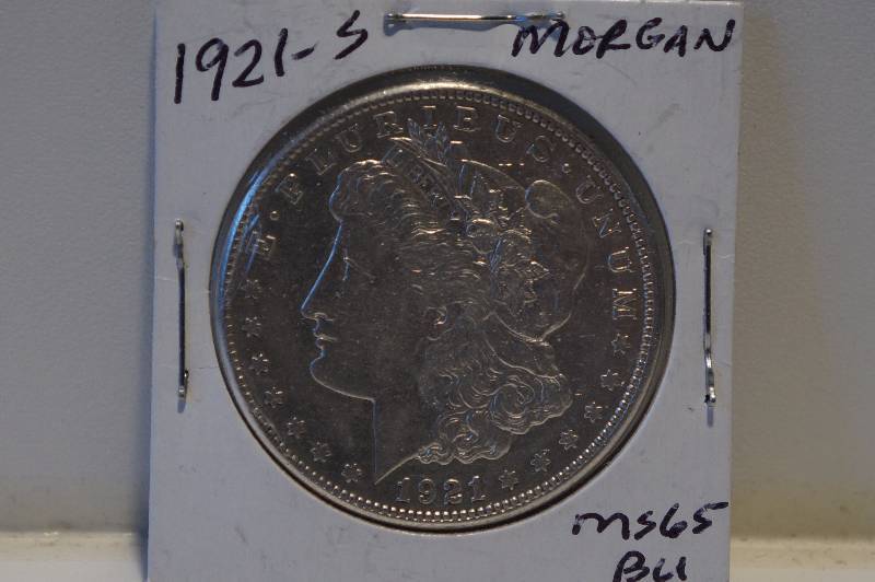 1921-S Morgan Silver Dollar