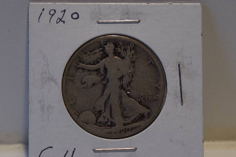 1920 Walking Liberty Half Dollar
