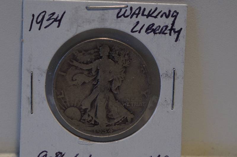 1934 Walking Liberty Half Dollar