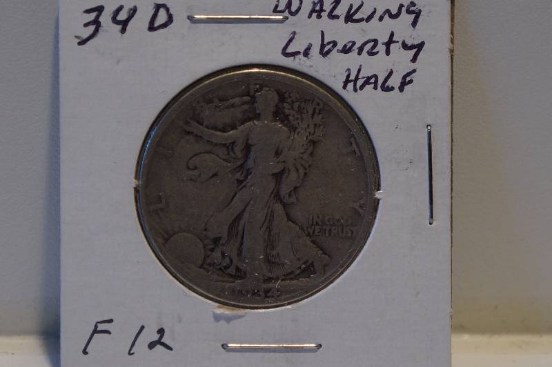 1934-D Walking Liberty Half Dollar