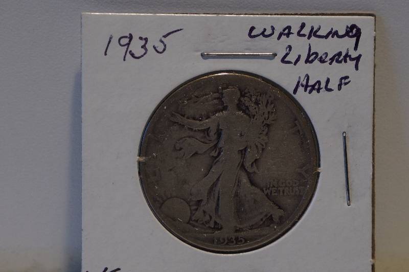 1935 Walking Liberty Half Dollar