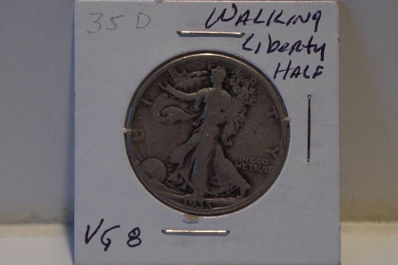 1935-D Walking Liberty Half Dollar