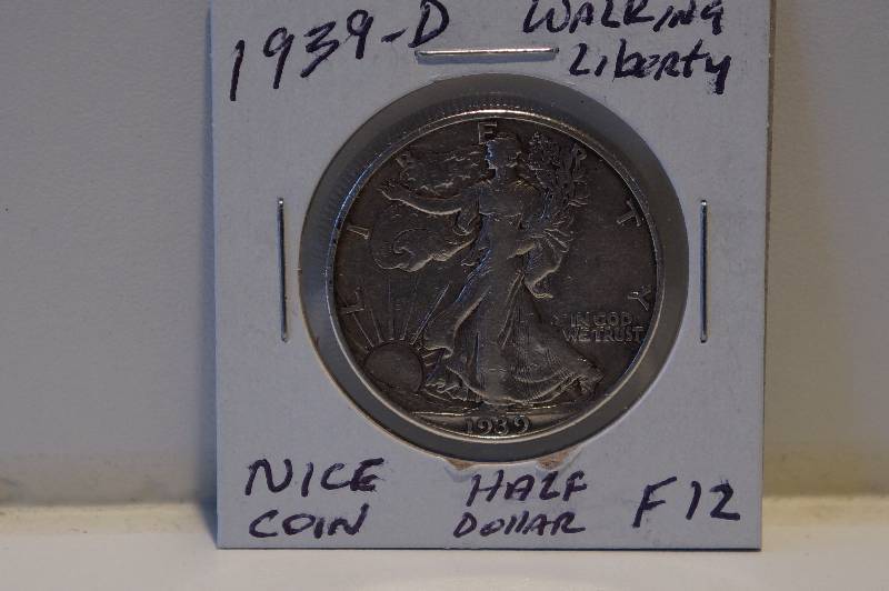 1939-D Walking Liberty Half Dollar