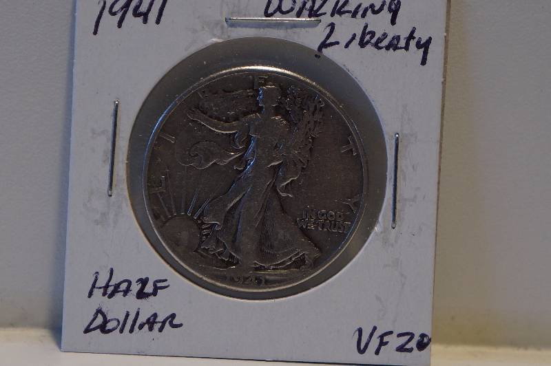 1941 Walking Liberty Half Dollar