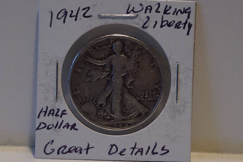 1942 Walking Liberty Half Dollar