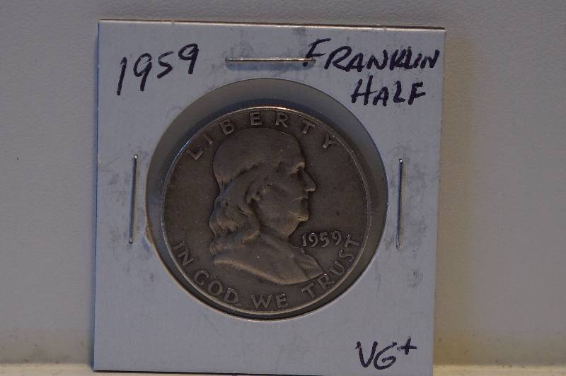 1959 Franklin Half Dollar