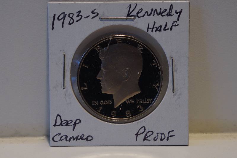 1983-S Deep Cameo Proof Kennedy Half Dollar
