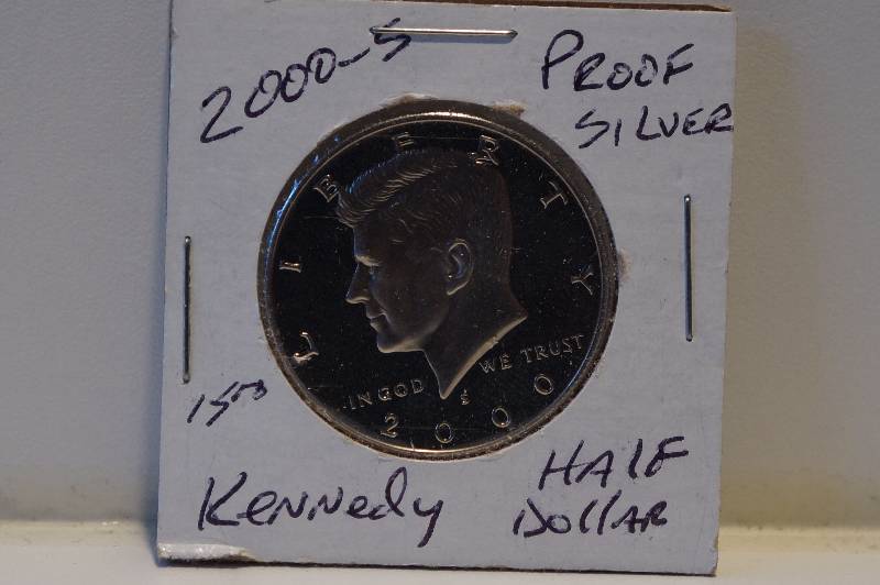 2000-S Deep Cameo Proof Kennedy Half Dollar