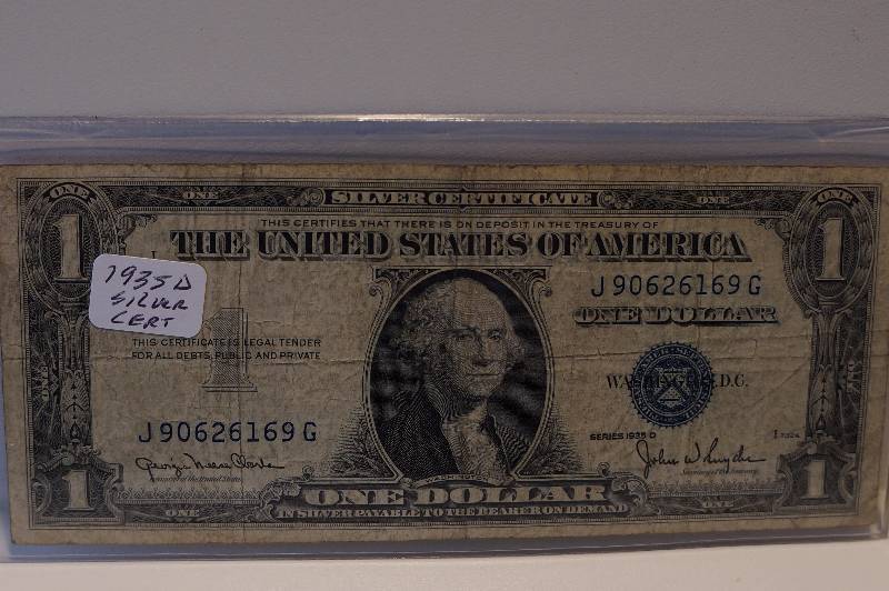 1935-D $1 Silver Certificate