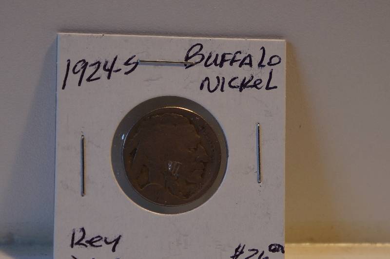 1924-S Buffalo Nickel