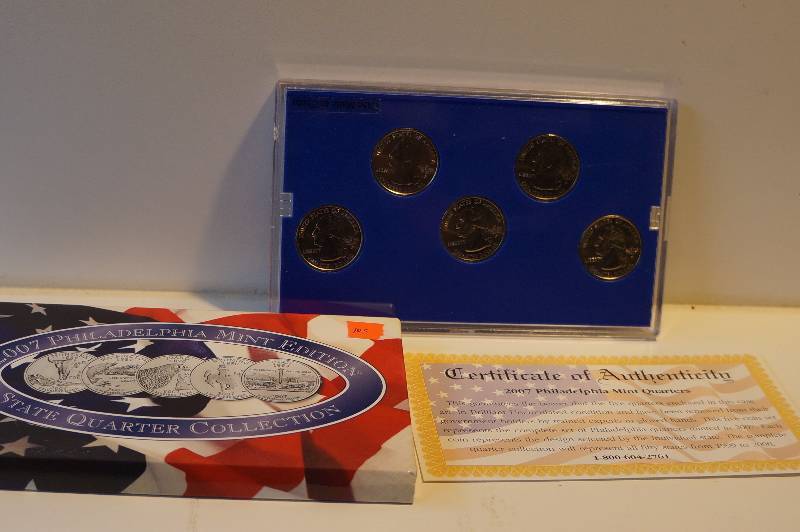 2007 Philidelphia Mint Edition State Quarter Collection