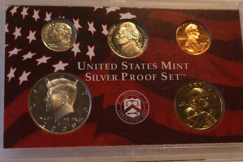 2000 US Mint Silver Proof Set