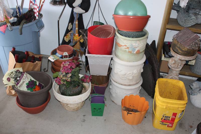 Gardening Pots, Bird Bath
