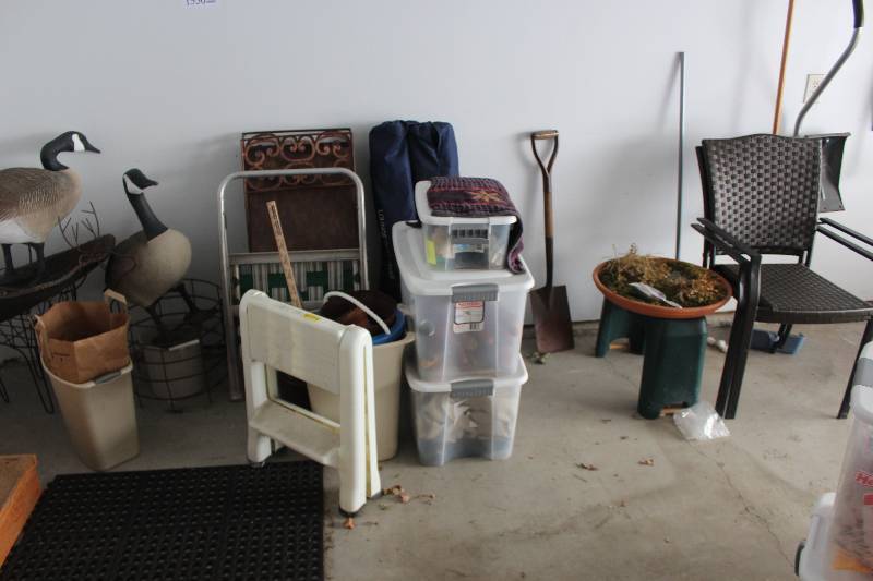 Yard Equipment, Decorations, Chairs, Baskets, And More