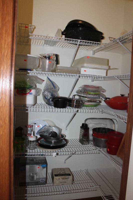 Pans, Tupperware, Tins, And More