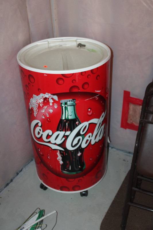 Coca Cola Rolling Cooler Hudson Wi Estate Moving K Bid