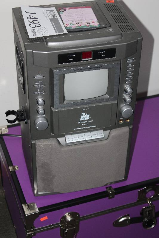 The Singing Machine Cassette Player/Recorder Karaoke Machine w/ On