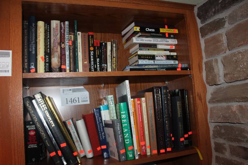 Lot of (2) Shelves of Misc Books