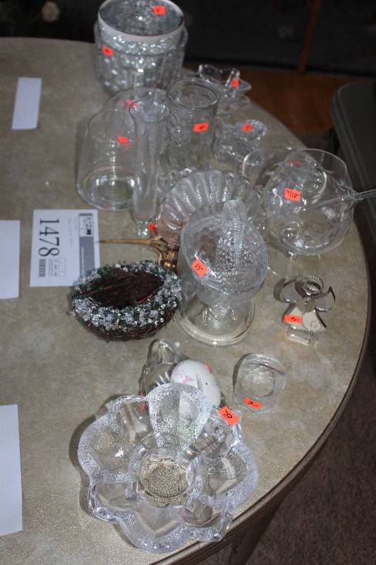 Glass Candle Holders