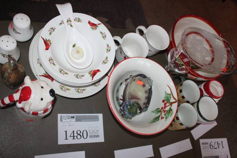 Cups, Plates, Table Decorations