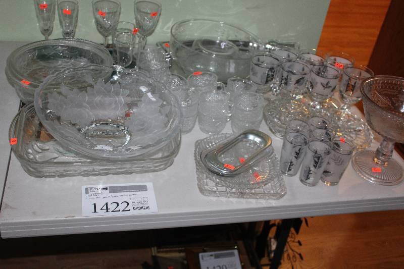 Cup Sets, Punch Bowl, Serving Plates