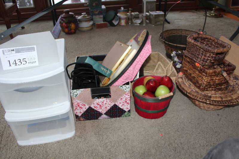 Storage Containers, Wicker Baskets