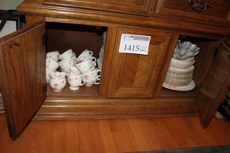 Dish Set Includes Cups, Servers, Bowls, Plates