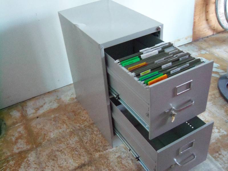 Secure Locking File Cabinet