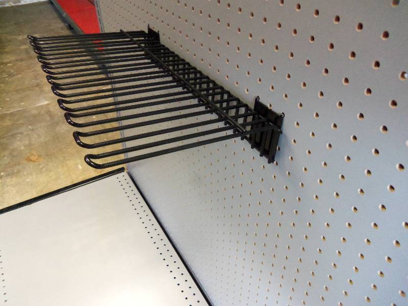 Versatile Peg Board Hooking Unit