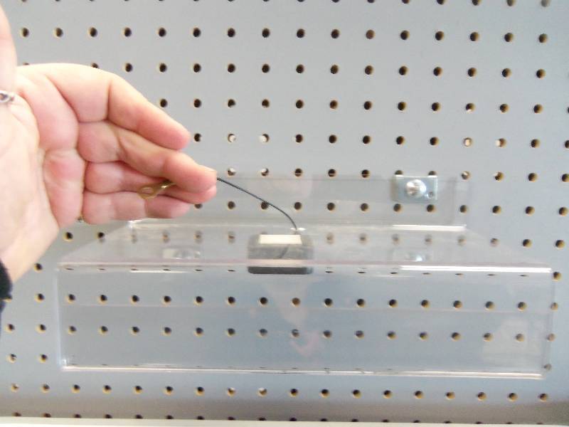 Acrylic Security Shoe Shelf Display