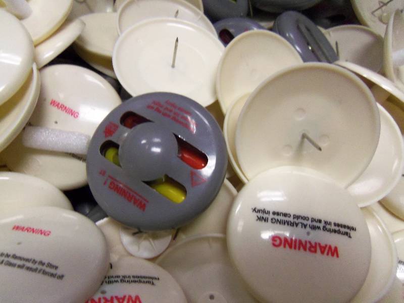 250 Grey Security Tags