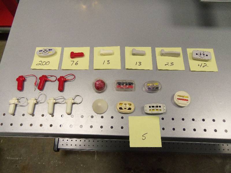 Mixed Lot of Security Tags
