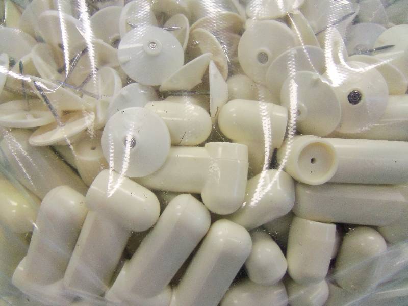 250 Clothing Security Tags - White