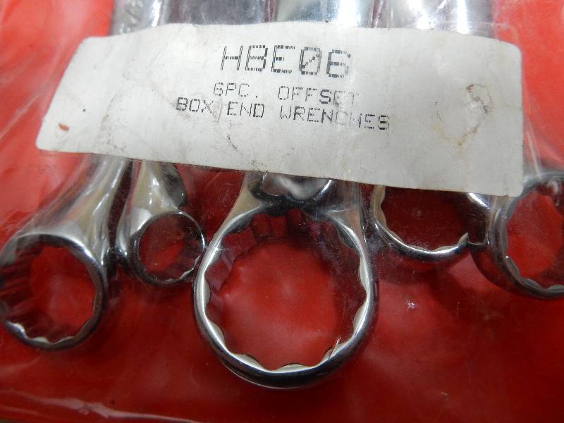 lot 80 image: Set of 6 offset wrenches Set of 12 in Dr, 16-30 sockets Precision tool set