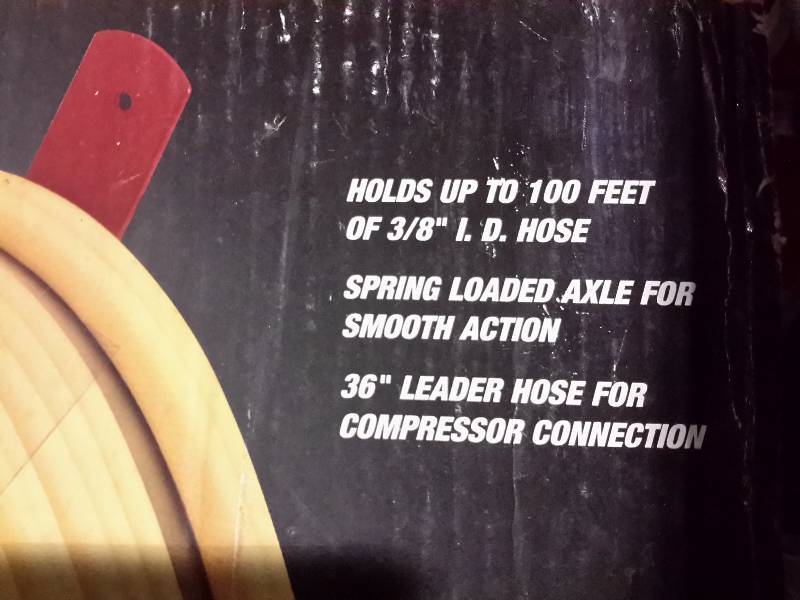 lot 2 image: ALL Trade Air Hose Reel..