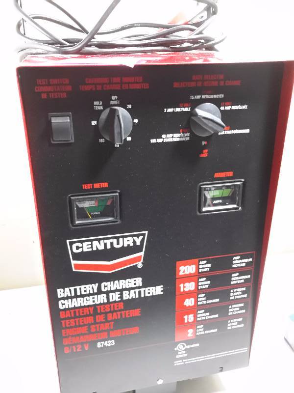 lot 49 image: CENTURY, Battery Charger.. 2 to 200 AMP