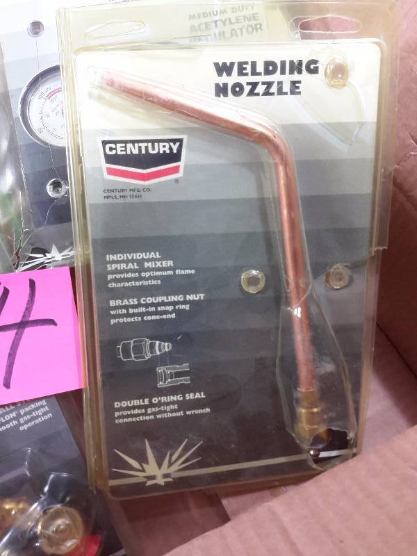 lot 54 image: Oxygen and Acetylene Cutting items as pictured