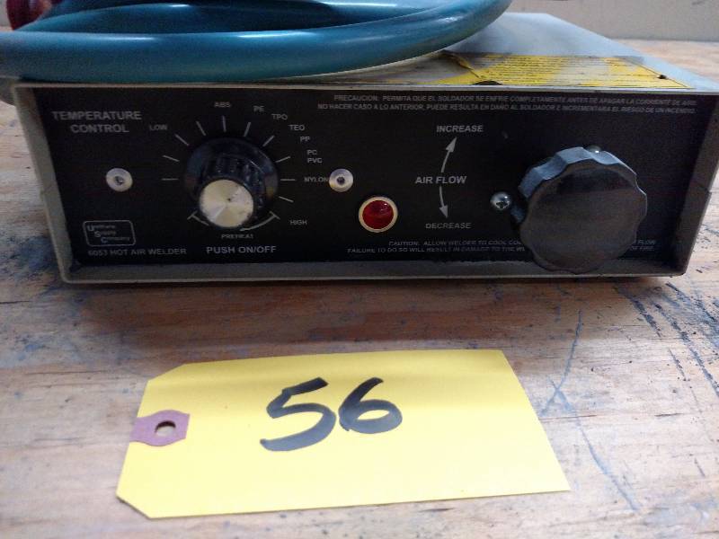lot 56 image: USC 6053 Plastic Welder, Works...