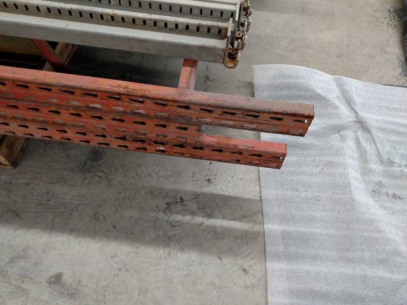lot 167 image: (2) Sections Pallet Racking Includi...