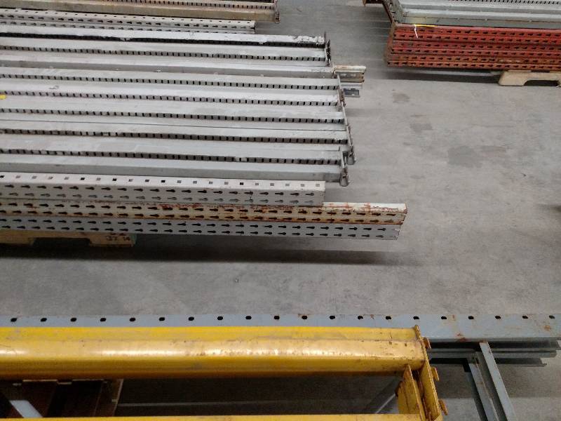 lot 173 image: (2) Sections Pallet Racking Includi...