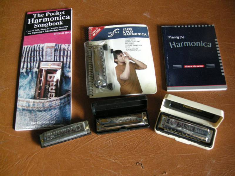 lot 37 image: Harmonicas and music