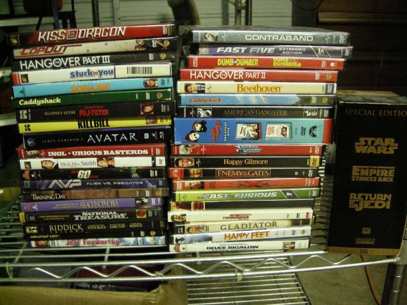 lot 25 image: 40 DVDs Action, Sci-Fi, Adventure, Comedy