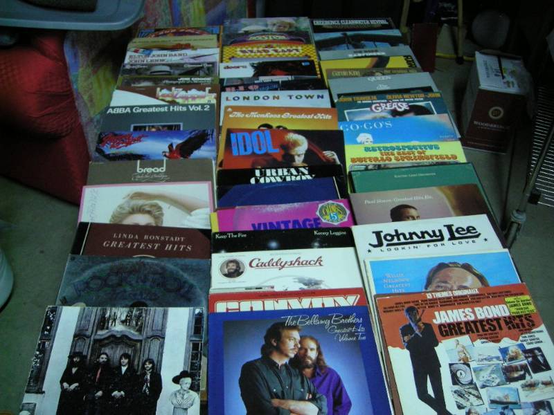 lot 66 image: Vintage LP Records
