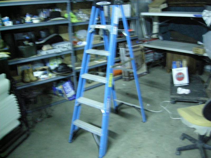 lot 104 image: Werner 6 Ladder