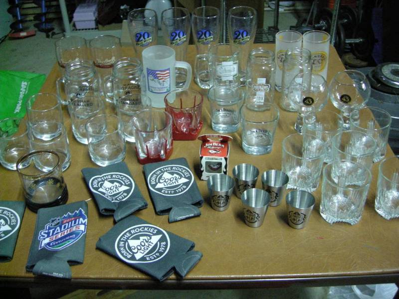 lot 106 image: Expensive Drinking Glass Collection