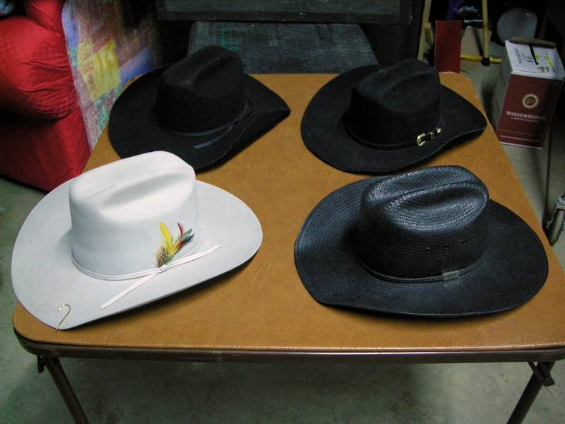 lot 57 image: Stetson and Bailey Cowboy Hats