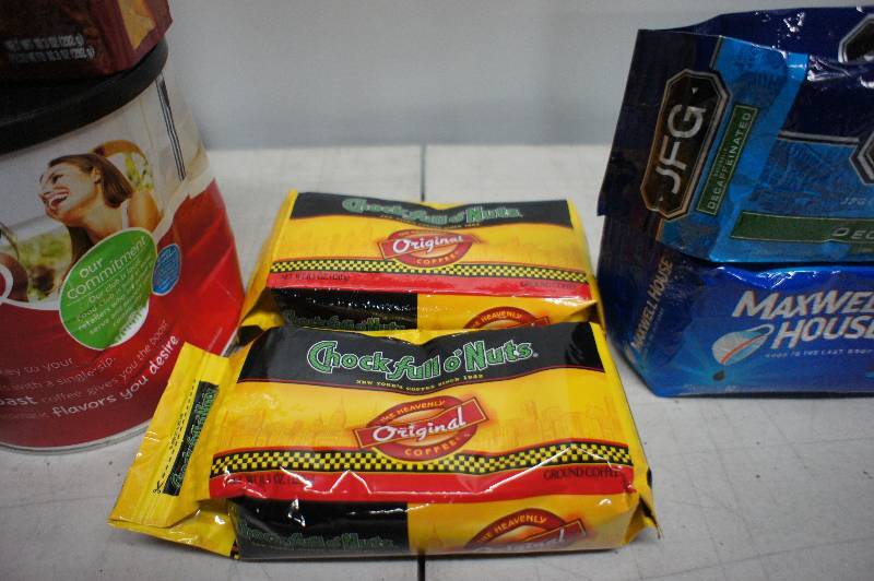 Lot of 8 Packages of Assorted Coffee