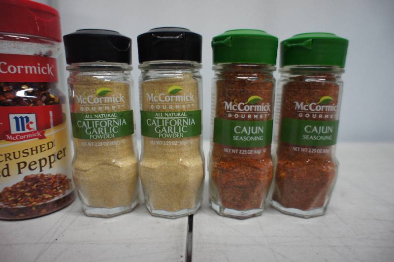 Lot of 8 Bottles of Seasonings