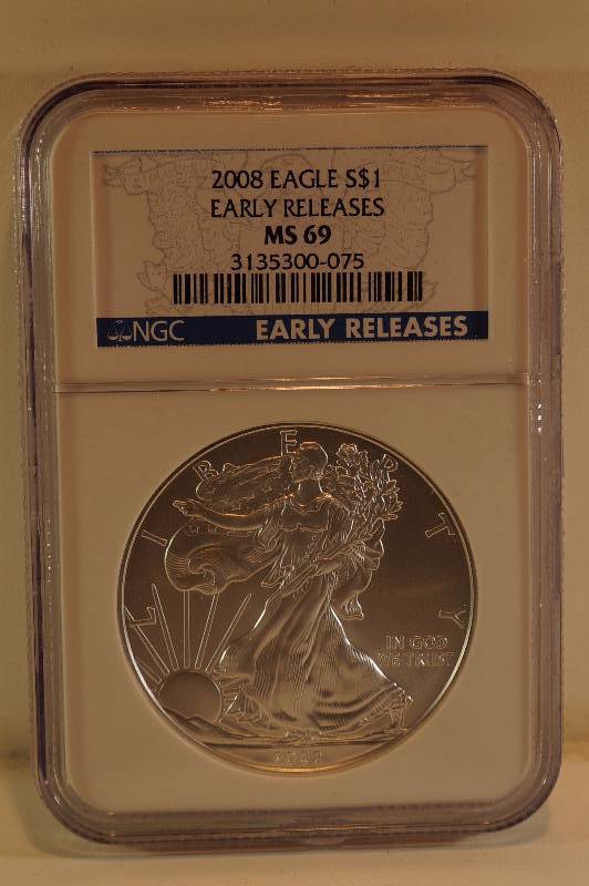Graded American Silver Eagle